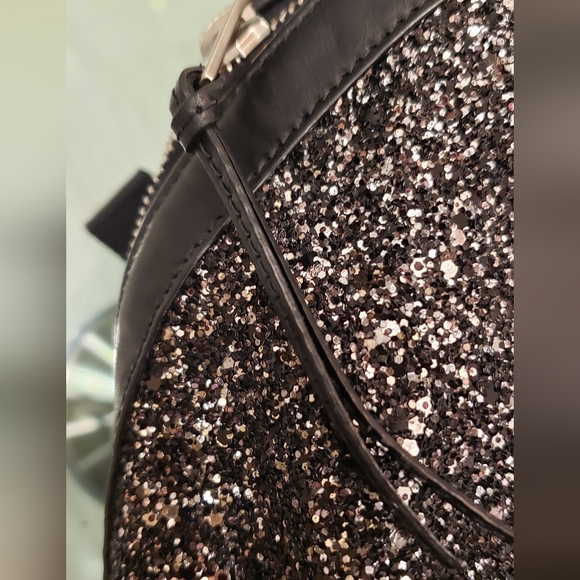 NWOT-  Saint Laurent City Glitter Backpack - Picture 10 of 16